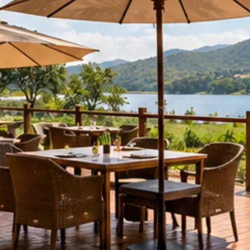 Lake view café